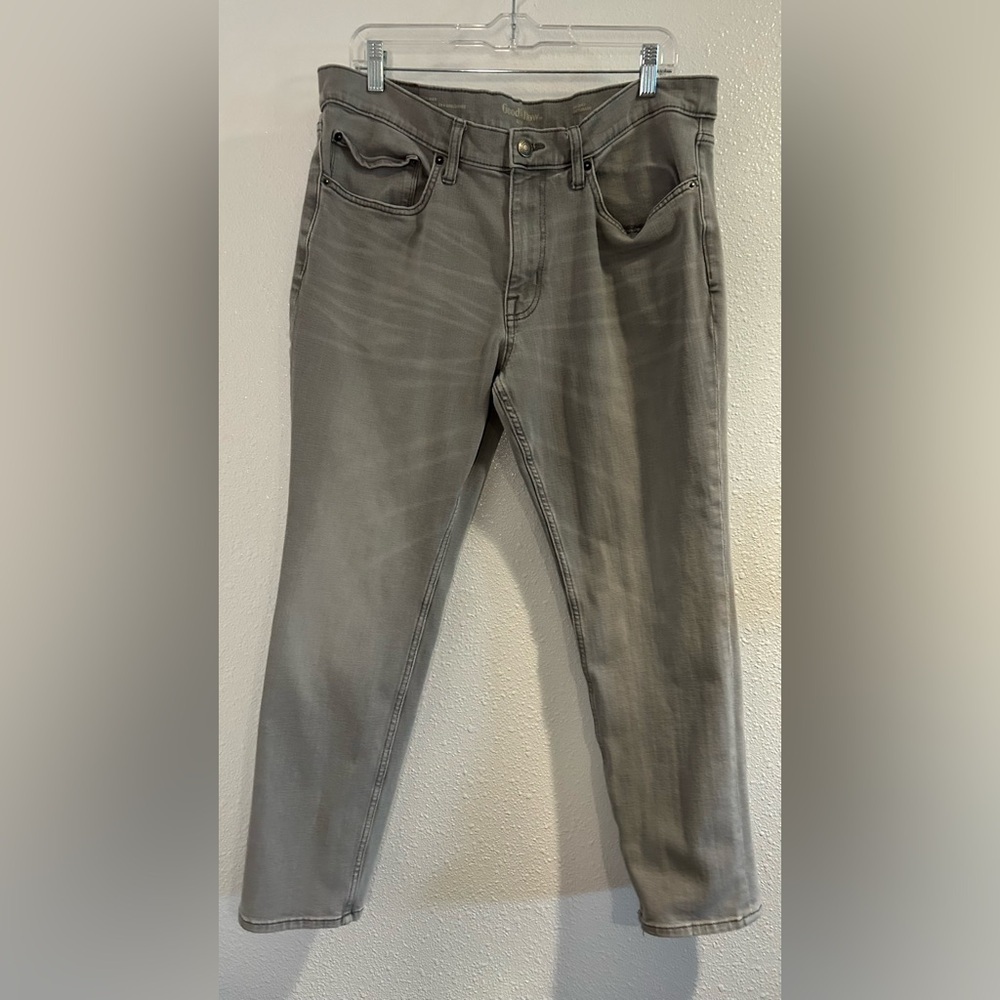 Goodfellow & Co Men's Gray Skinny Jeans Size 36Wx30L